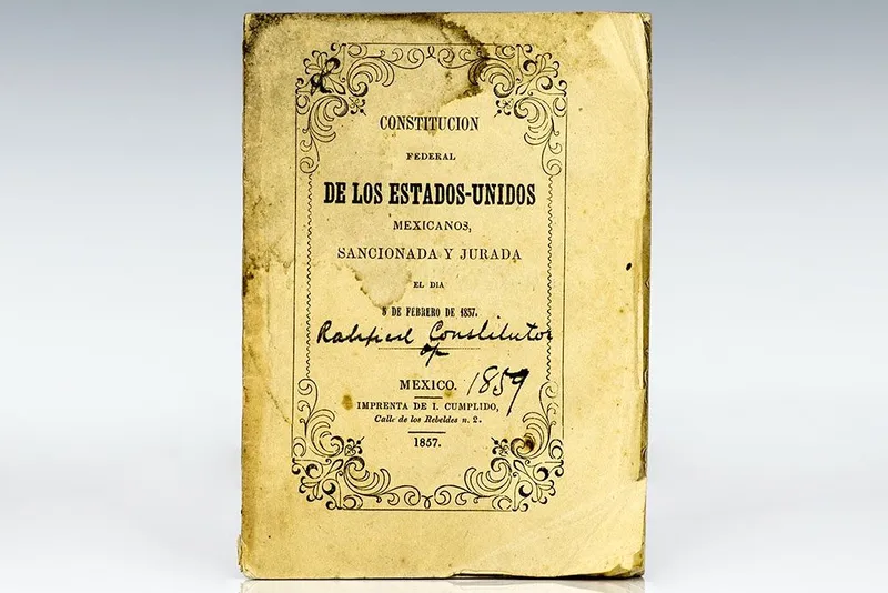 Constitución Federal de los Estados Unidos Mexicanos (1857)