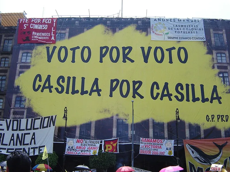 Controversia e irregularidades de la elección presidencial de 2006 en México